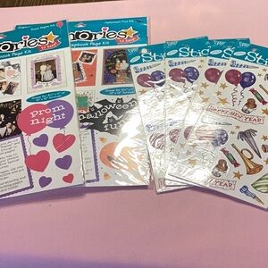 FINAL SALE PRICE Frances Meyer Scrapbooking Supplies Set of 6